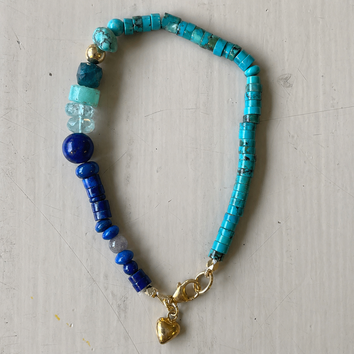 צמיד אבנים | Azur lapis