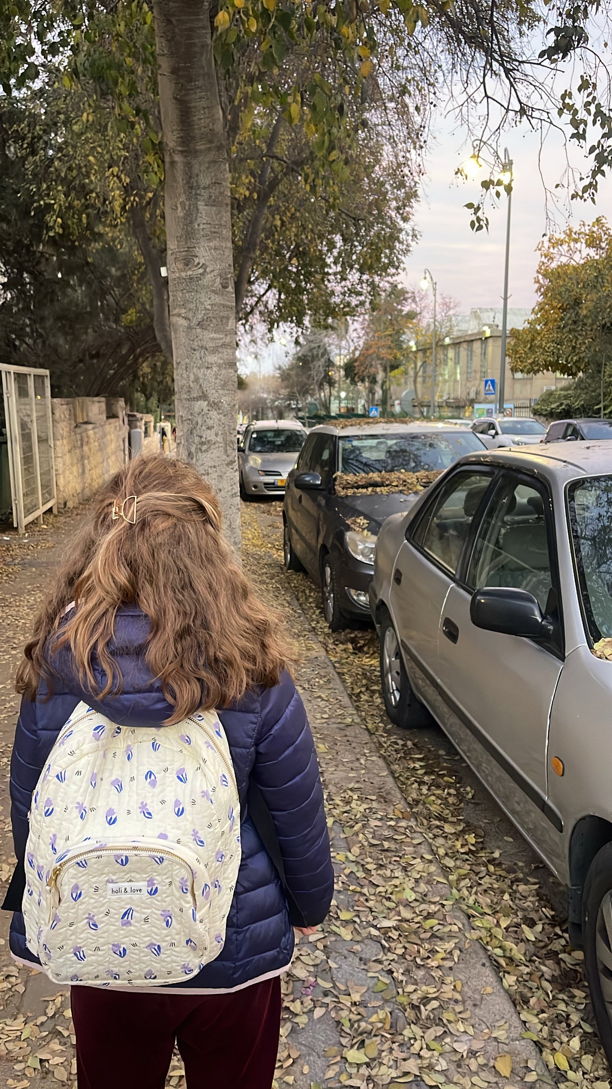 תיק גב | פרחים עדינים