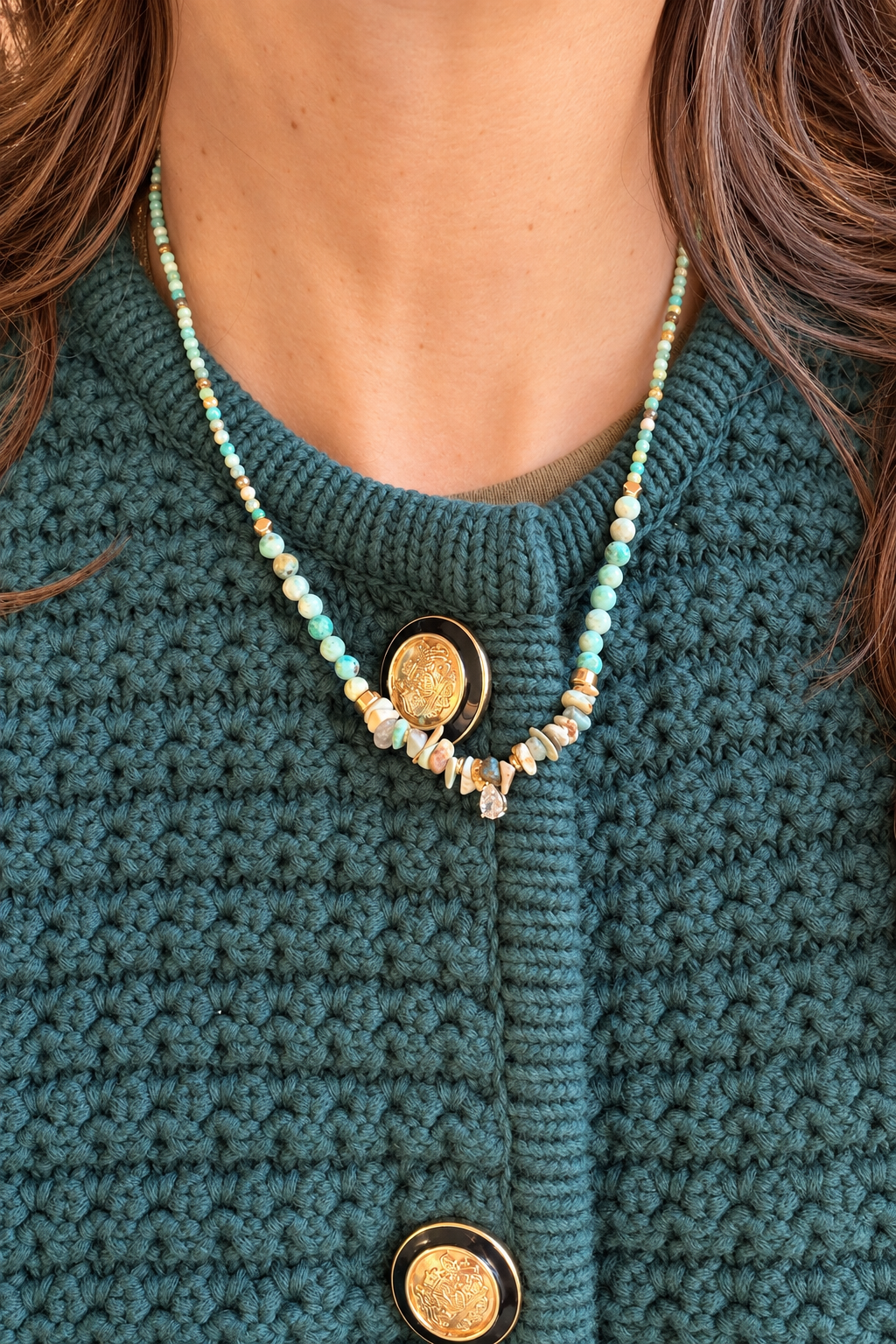 Turquoise drop | שרשרת