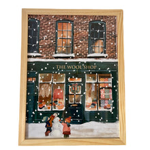 טען תמונה לגלריה, איור ממוסגר | ילדים בשלג