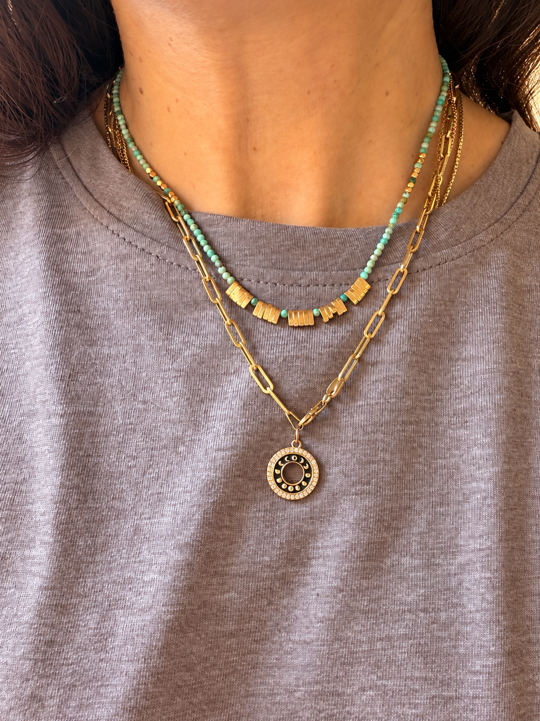 שרשרת קליאו | Turquoise