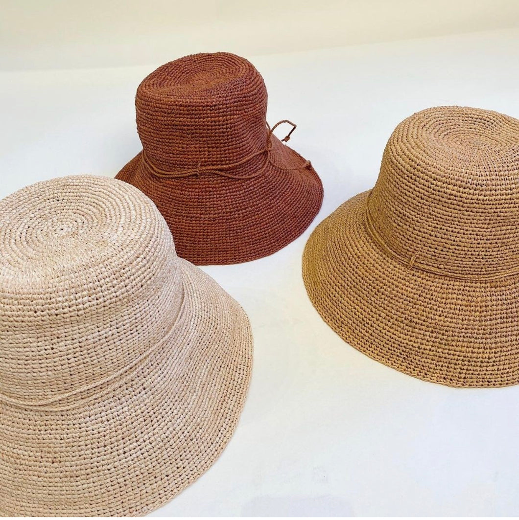 FANY NATURAL | כובע ראפייה