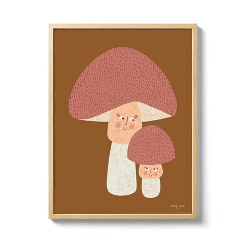 פוסטר פטריות | Sweet mushrooms