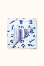 טען תמונה לגלריה, שמיכת כותנה | COOL BLUE