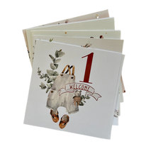 טען תמונה לגלריה, First year cards pack || כרטיסיות חודשים לשנה הראשונה