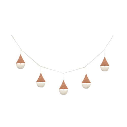 Boat Garland blush || גרילנדה פשתן טרקוטה