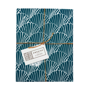 Pillowcase || seashells Moroccan blue