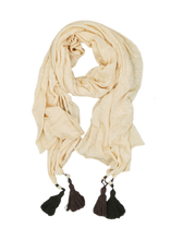 Load image into Gallery viewer, Beige || צעיף טסלים פשתן