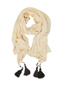Beige || צעיף טסלים פשתן