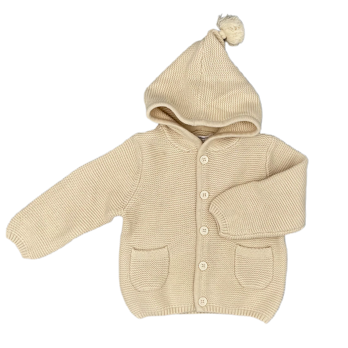 Knitted cotton jacket || shell