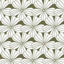Load image into Gallery viewer, Pillowcase || flower olive green