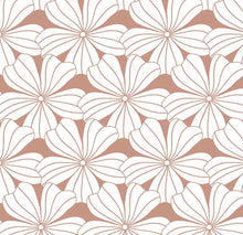 Load image into Gallery viewer, Flowers terracotta || Swedish linens