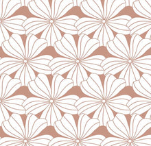 Load image into Gallery viewer, Flowers terracotta || Swedish linens