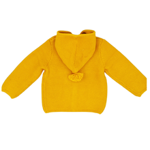 טען תמונה לגלריה, Knitted cotton jacket || ocher
