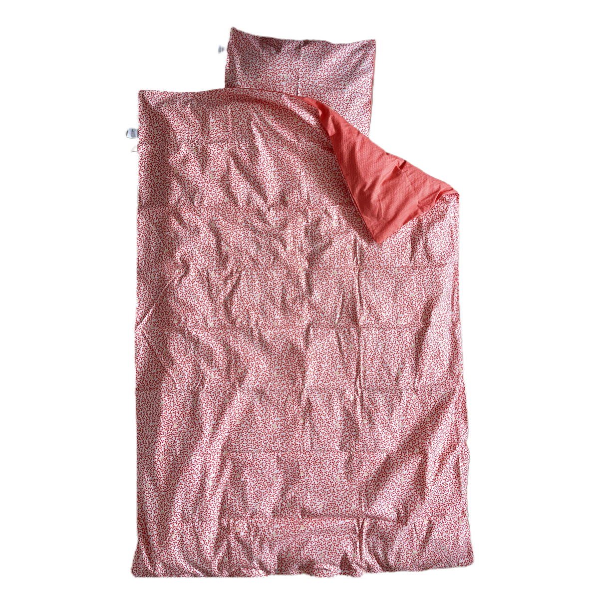 Clover burgundy duvet || ציפה לשמיכת תינוק