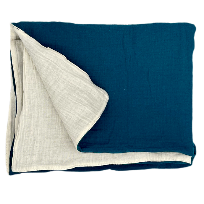 Tile blue || שמיכת פעוט
