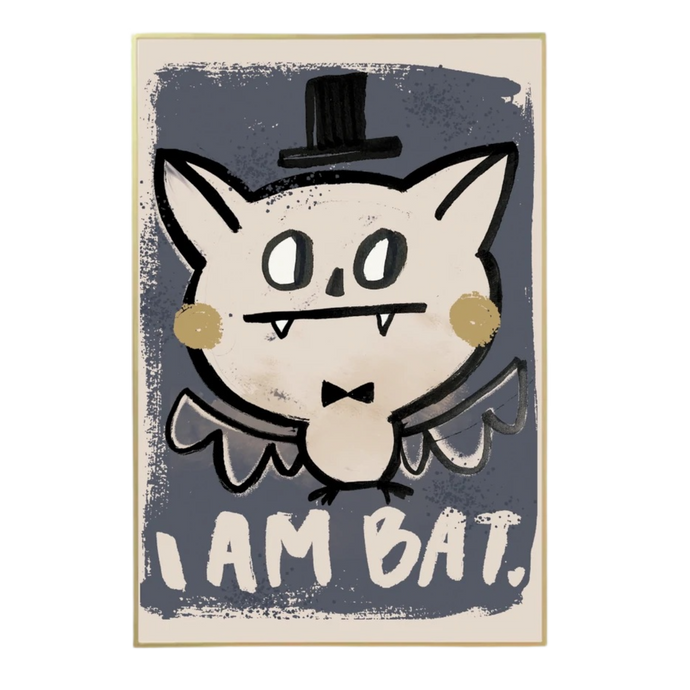 Wallposter || boo bat