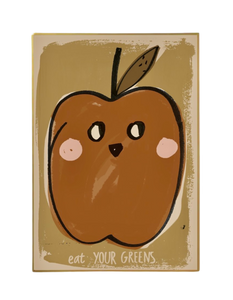 Wallposter || eat your greens