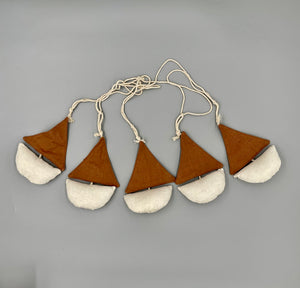 Boat Garland blush || גרילנדה פשתן טרקוטה
