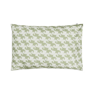 Pillowcase || waves sage green