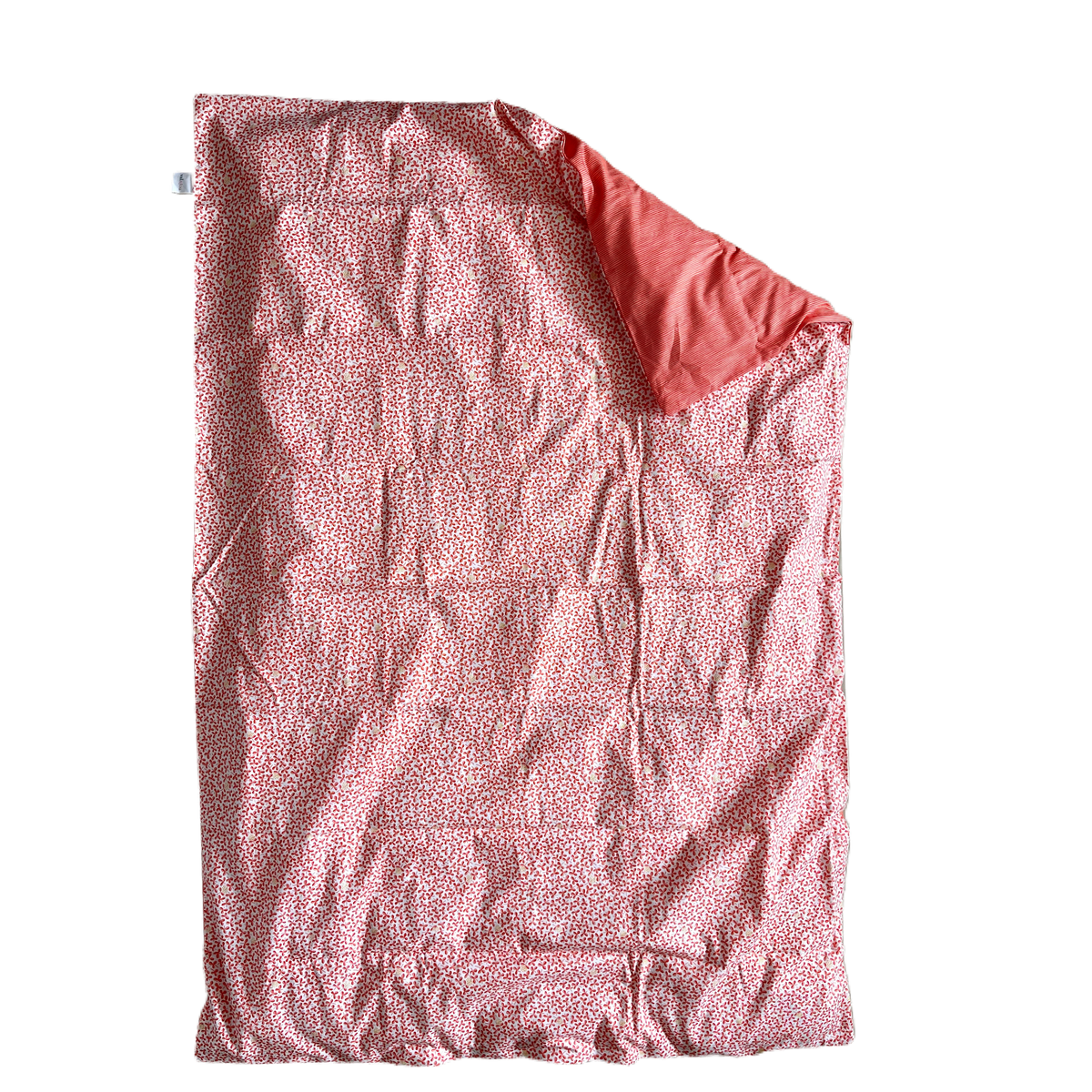 Clover burgundy duvet || ציפה לשמיכת תינוק