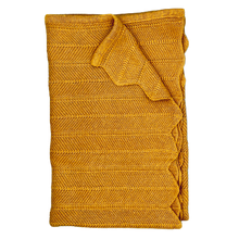 טען תמונה לגלריה, Toffee blanket || שמיכת תינוק אורגנית