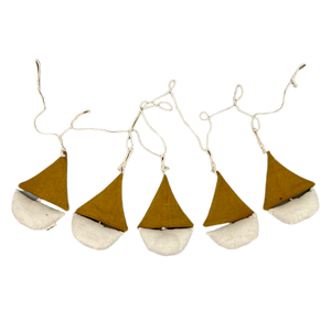Boat Garland mustard || גרילנדה פשתן קינמון