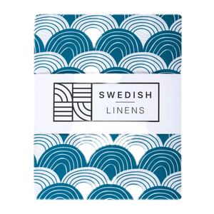 Rainbow Moroccan blue || Swedish linens