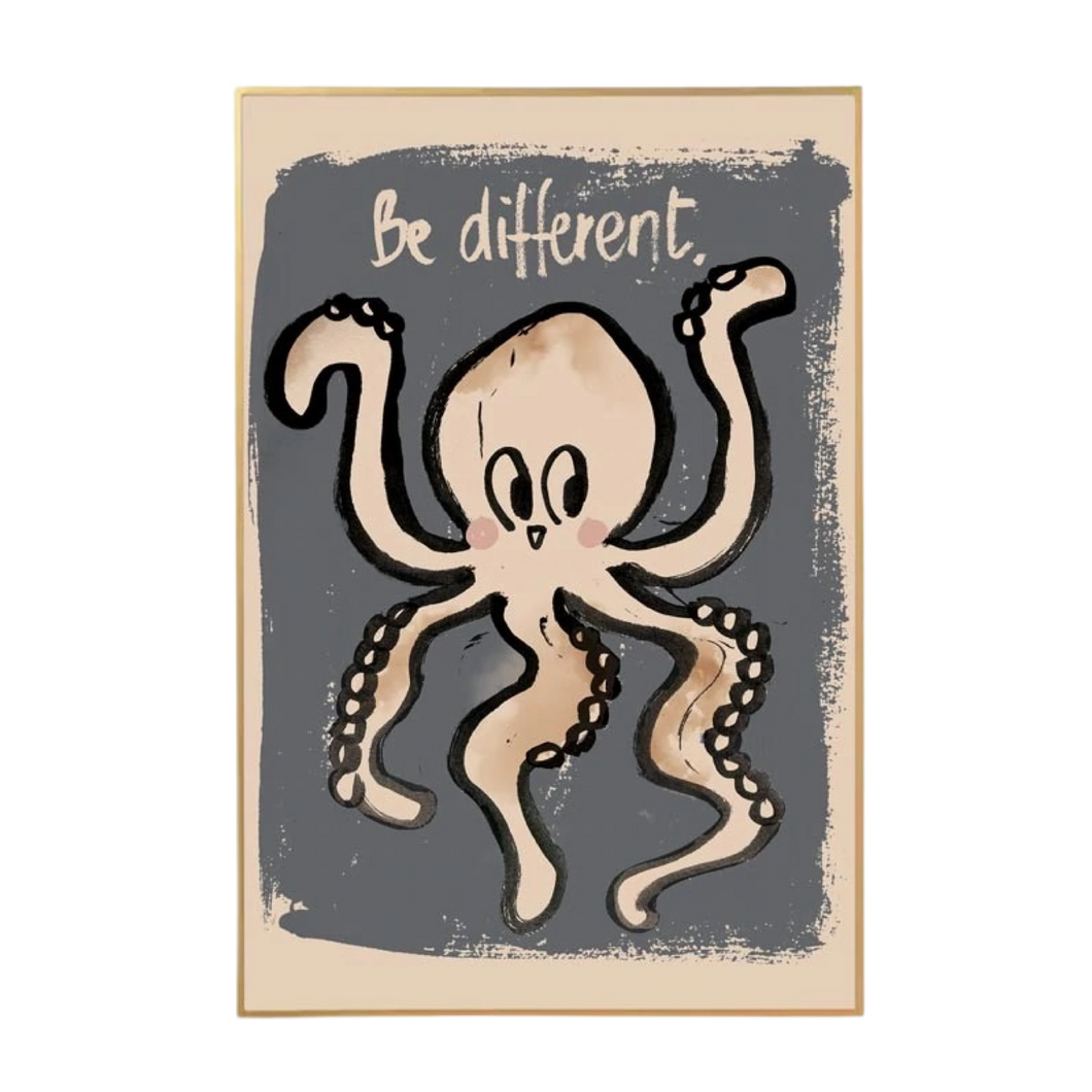 Wallposter || be different