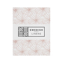 Load image into Gallery viewer, flowers white || Swedish linens