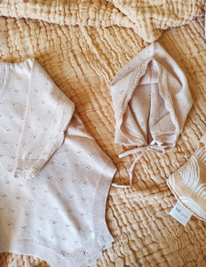 Cream | onesie