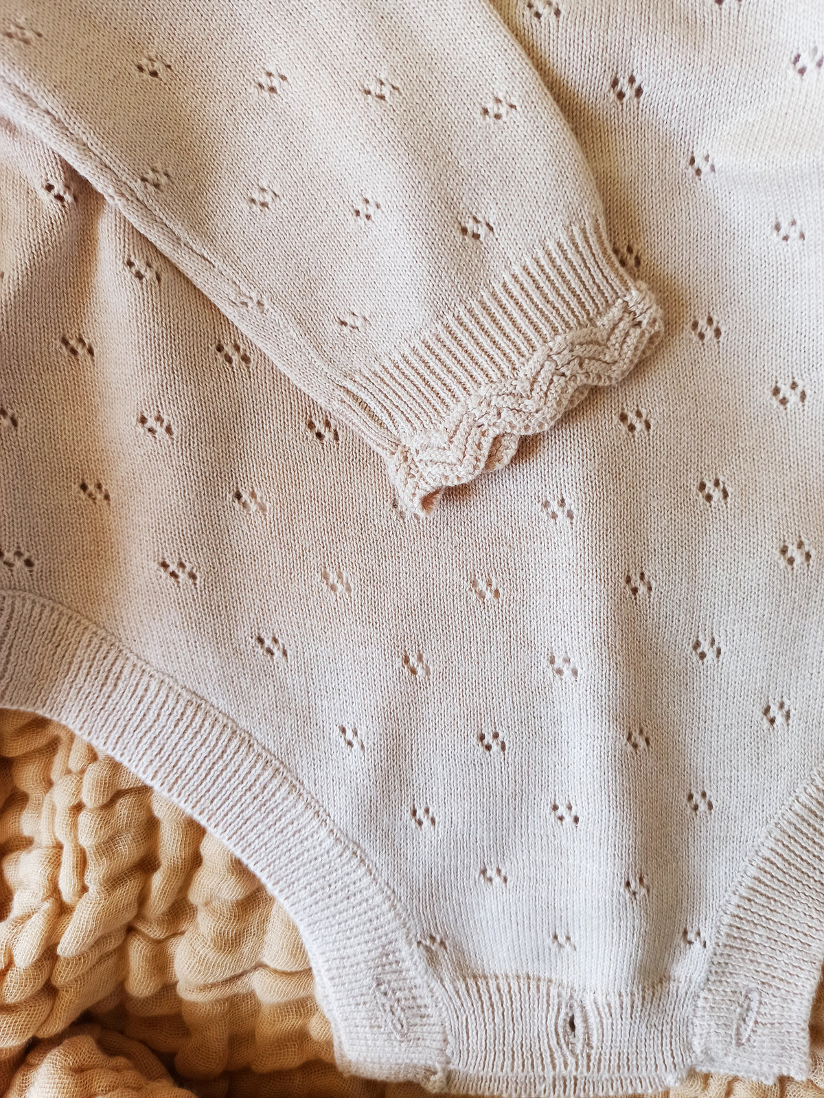 Cream | onesie