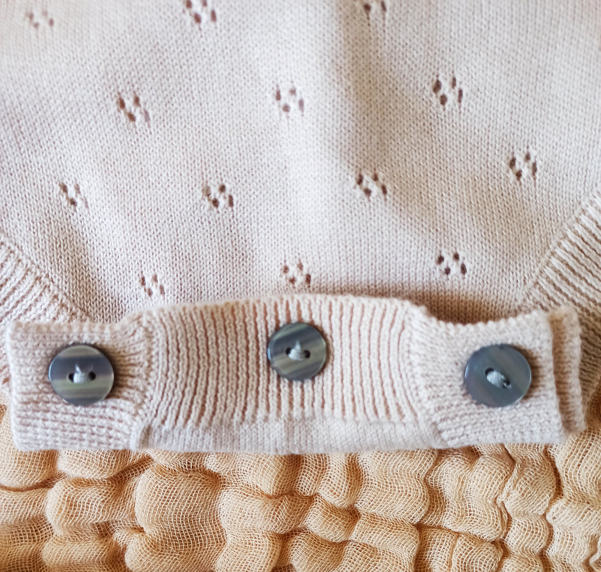 Cream | onesie