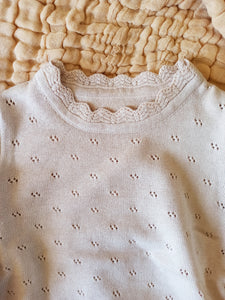 Cream | onesie