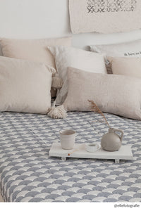 Rainbow tranquil Gray || Swedish linens