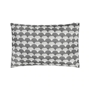 Pillowcase || rainbow graphite gray