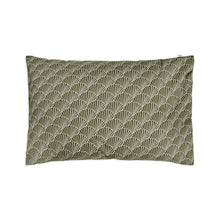 Load image into Gallery viewer, pillowcase || seashells olive green
