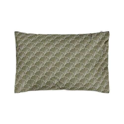 ציפית כרית || seashells olive green