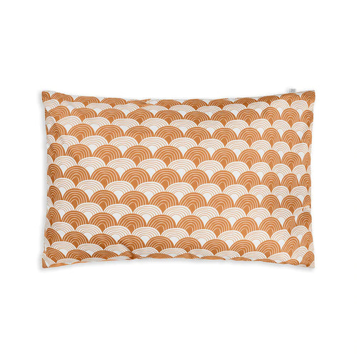 Pillowcase || rainbow cinnamon brown