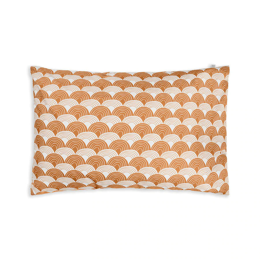 Pillowcase || rainbow cinnamon brown