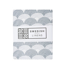 Load image into Gallery viewer, Rainbow tranquil Gray || Swedish linens
