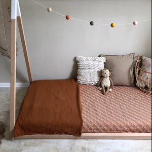 Seashells cinnamon || Swedish linens