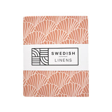 Load image into Gallery viewer, Seashells Terracotta pink || Swedish linens