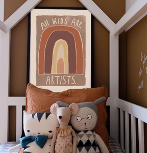 Wallposter || All kids are artists