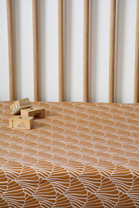 Seashells cinnamon || Swedish linens