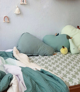 Waves sage green || Swedish linens